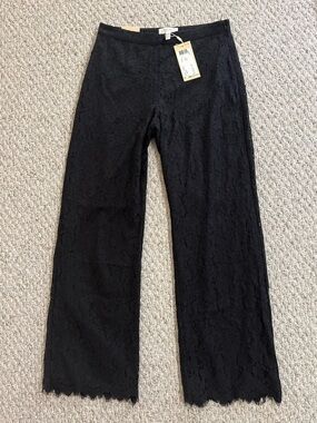 Brand new “Part Two” black lace womens pants. Size 6